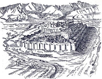 Teppe Sialk, una de las ruinas protoelamitas que quedan en Irán