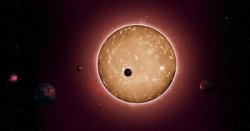 El atiborrado sistema Kepler-444 es el hogar de cinco pequeños planetas que se encuentran en órbitas muy compactas