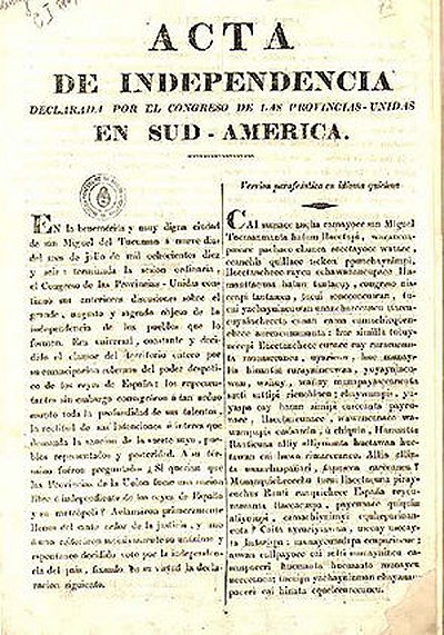 Acta de la Independencia