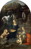 La Virgen de las Rocas
