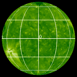 Mapa esférico solar